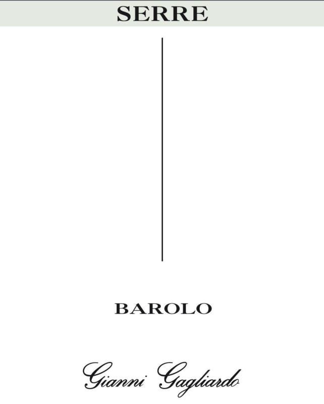 Gianni Gagliardo Serre Barolo 2010 Front Label