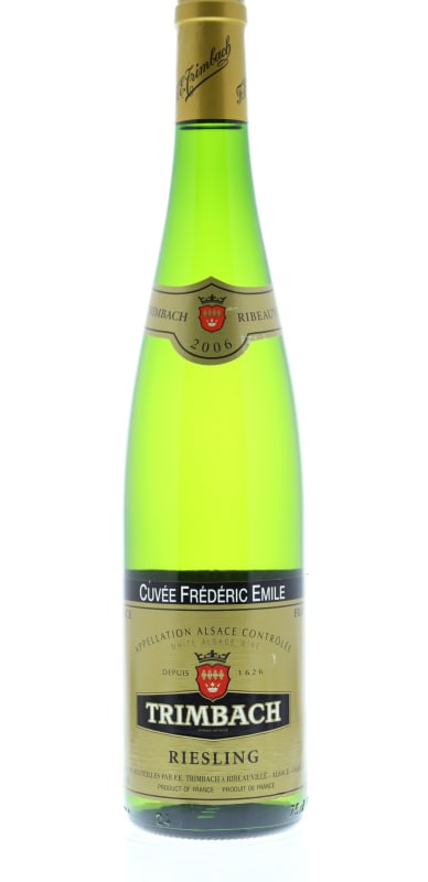 Maison Trimbach Cuvee Frederic Emile Riesling 2006 Front Bottle Shot