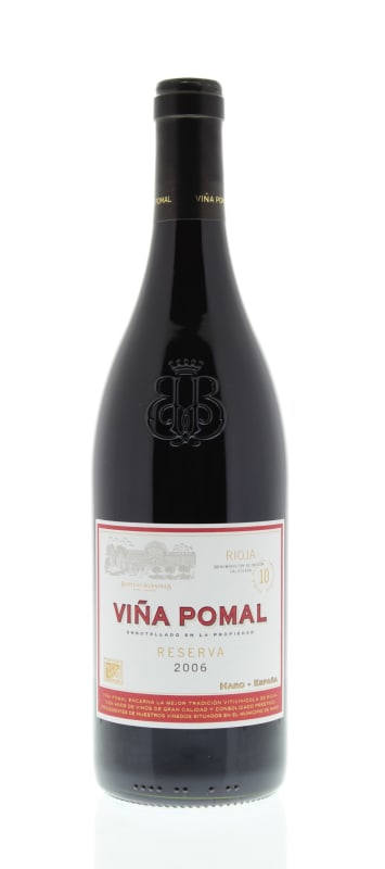 Bodegas Bilbainas Vina Pomal Reserva 2006 Front Bottle Shot