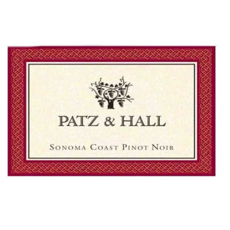 Patz & Hall Sonoma Coast Pinot Noir (375ML half-bottle) 2011 Front Label