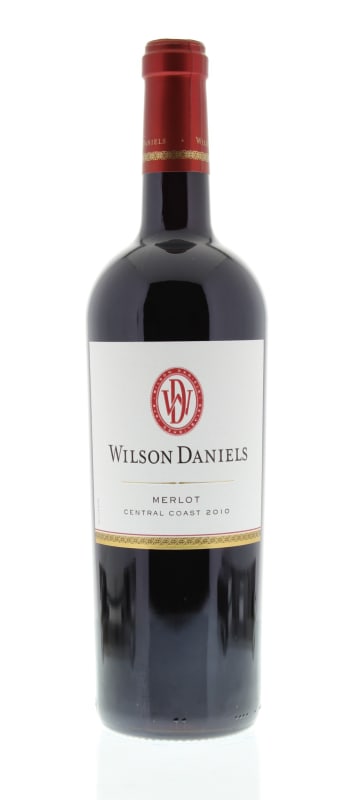 Wilson Daniels Merlot 2010 Front Bottle Shot