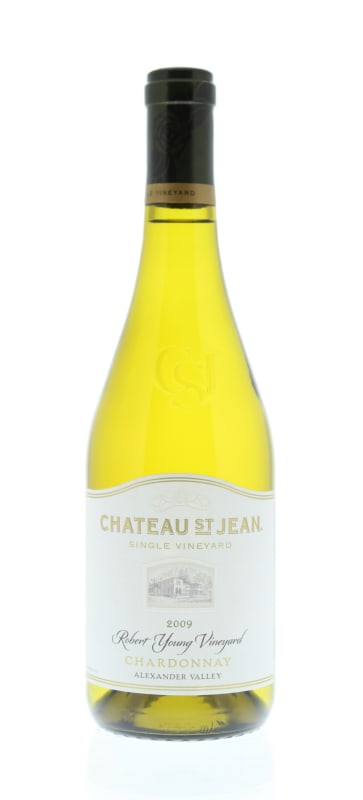 Chateau St. Jean Robert Young Vineyard Chardonnay 2009 Front Bottle Shot