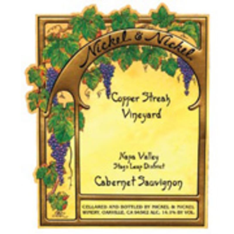 Nickel & Nickel Copper Streak Cabernet Sauvignon 2007 Front Label