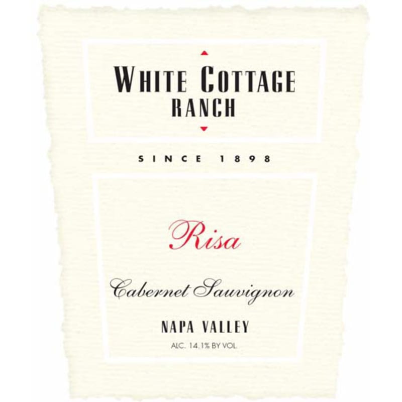 White Cottage Ranch Risa Cabernet Sauvignon 2001 Front Label