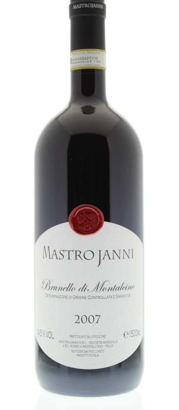 Mastrojanni Brunello di Montalcino (1.5 Liter Magnum) 2007 Front Bottle Shot