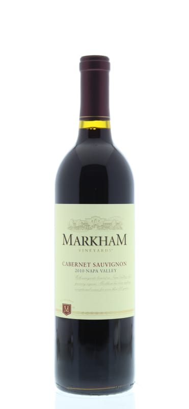 Markham Cabernet Sauvignon 2010 Front Bottle Shot