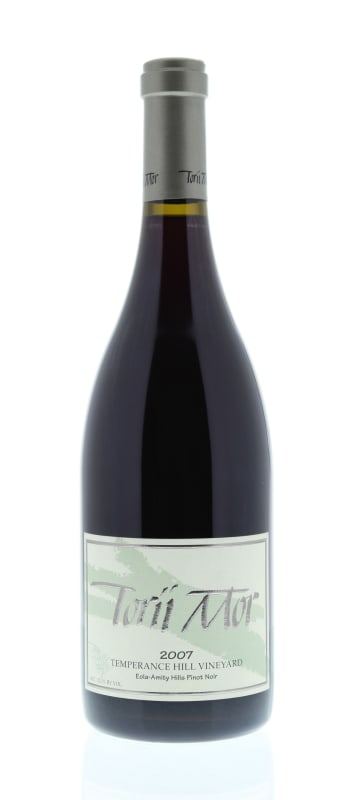 Torii Mor Temperance Hill Vineyard Pinot Noir 2007 Front Bottle Shot