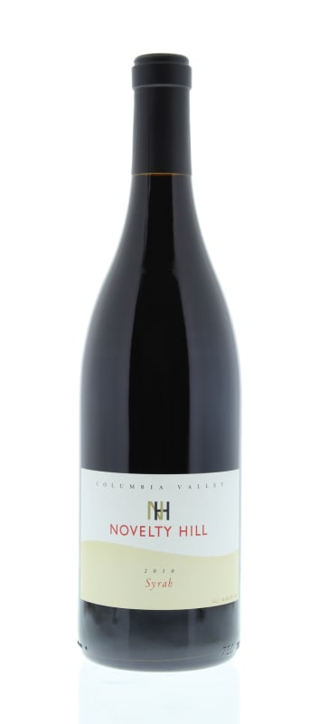 Novelty Hill Syrah 2010 Front Bottle Shot