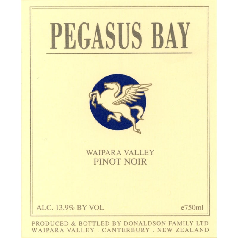 Pegasus Bay Pinot Noir 2009 Front Label