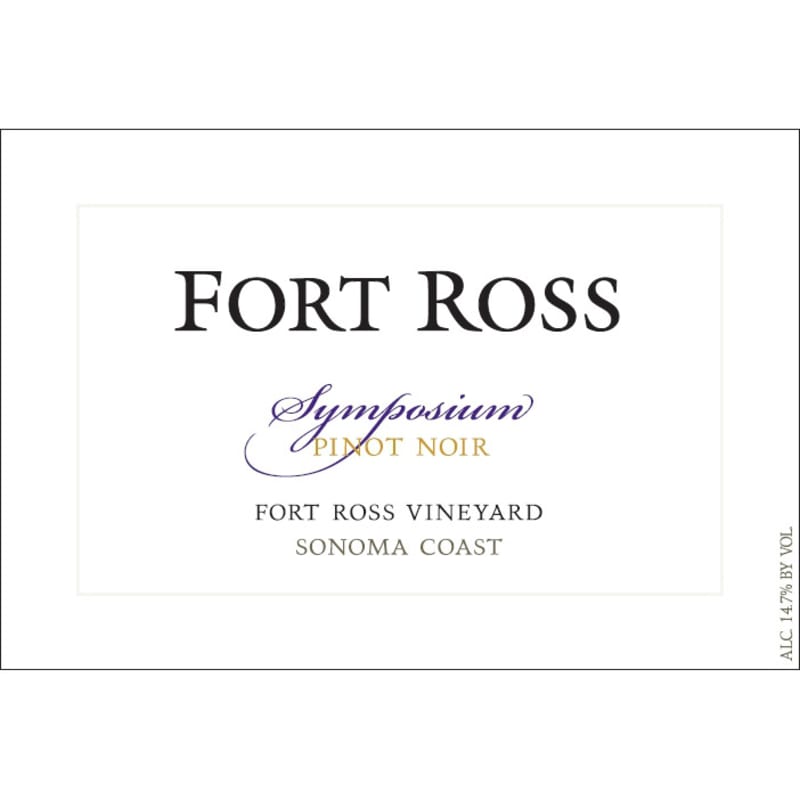 Fort Ross Vineyard Symposium Pinot Noir 2008 Front Label