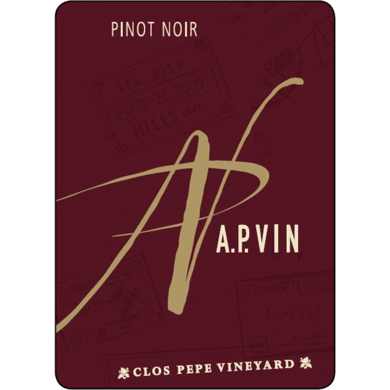 A.P. Vin Clos Pepe Vineyard Pinot Noir 2007 Front Label