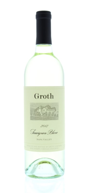 Groth Napa Valley Sauvignon Blanc 2012 Front Bottle Shot