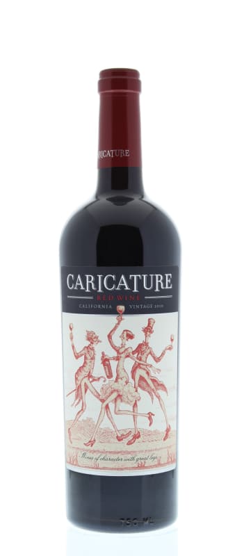 Caricature Red Blend 2010 Front Bottle Shot