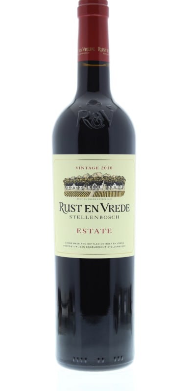 Rust en Vrede Estate Red Blend 2010 Front Bottle Shot