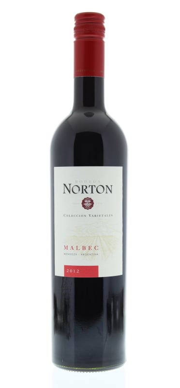 Bodega Norton Coleccion Malbec 2012 Front Bottle Shot