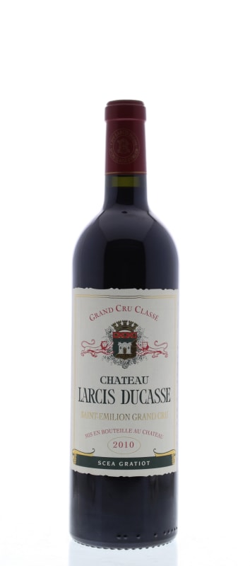 Chateau Larcis Ducasse 2010 Front Bottle Shot