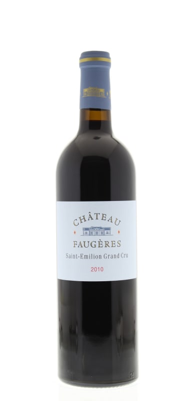 Chateau Faugeres 2010 Front Bottle Shot