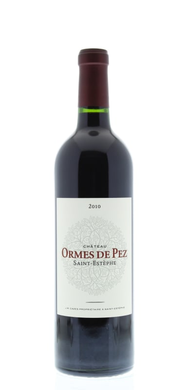 Chateau Ormes de Pez 2010 Front Bottle Shot