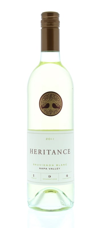 Heritance Sauvignon Blanc 2011 Front Bottle Shot