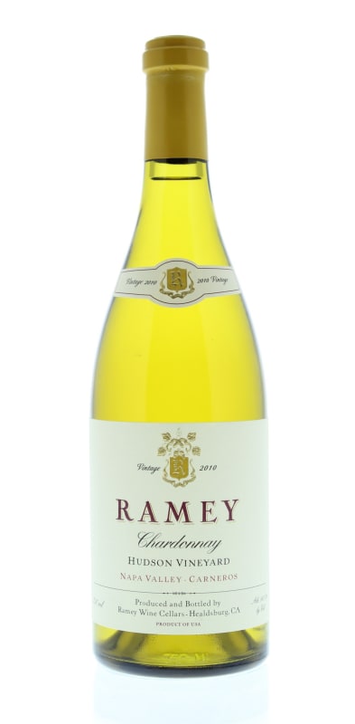 Ramey Hudson Vineyard Chardonnay 2010 Front Bottle Shot