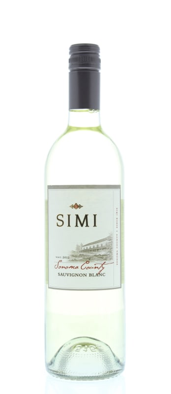 Simi Sauvignon Blanc 2012 Front Bottle Shot