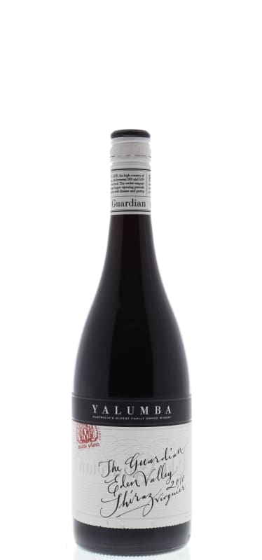 Yalumba The Guardian Shiraz-Viognier 2010 Front Bottle Shot