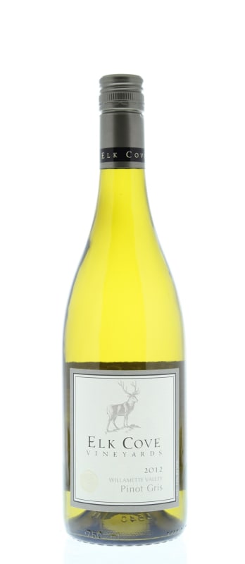 Elk Cove Pinot Gris 2012 Front Bottle Shot