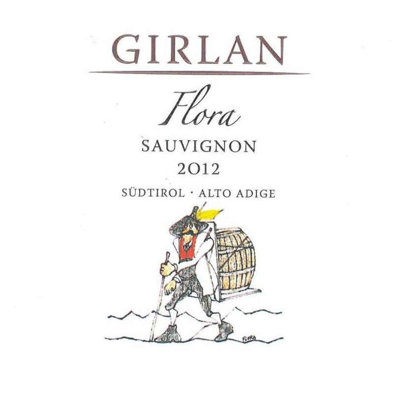 Girlan Alto Adige-Sudtirol Flora Sauvignon 2012 Front Label