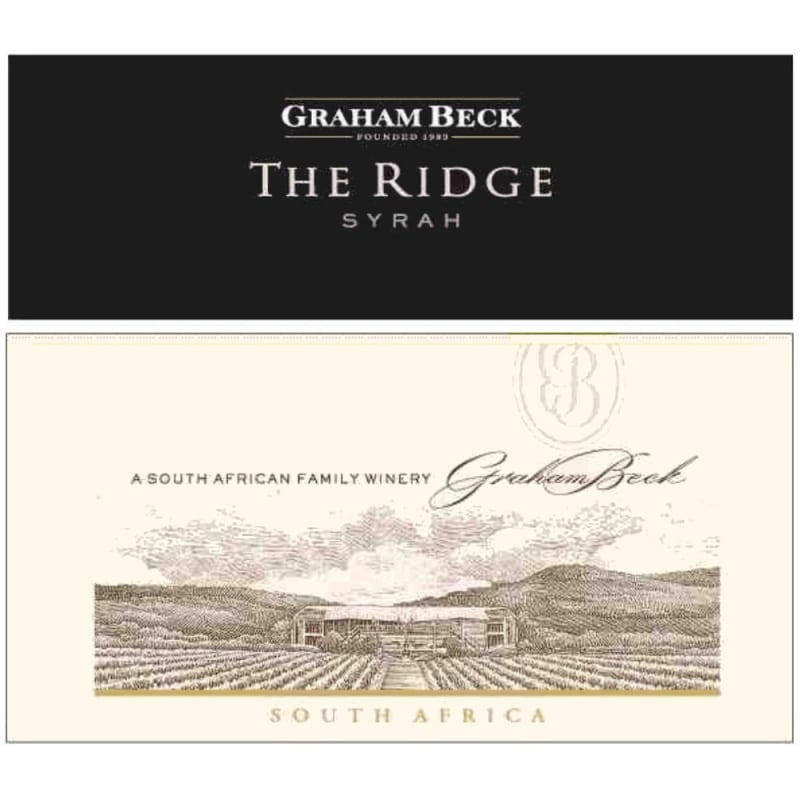 Graham Beck The Ridge Syrah 2006 Front Label