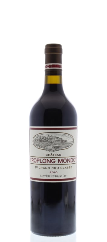 Chateau Troplong Mondot 2010 Front Bottle Shot