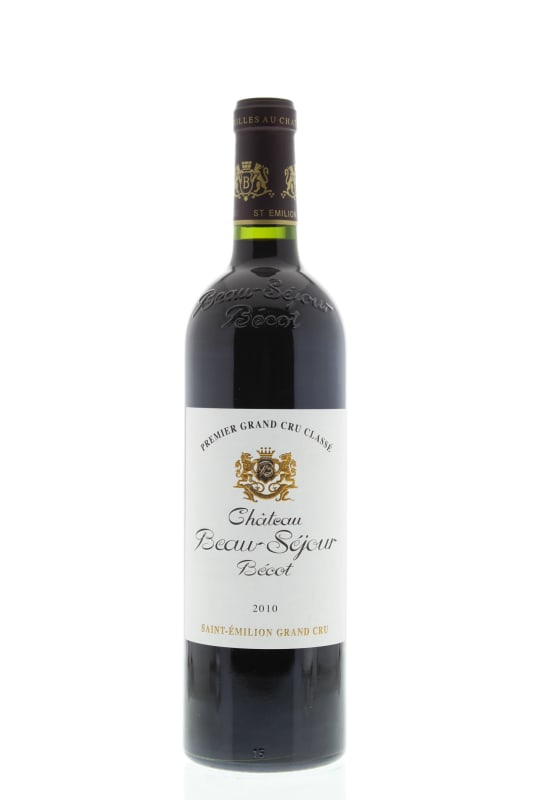 Chateau Beau-Sejour Becot 2010 Front Bottle Shot