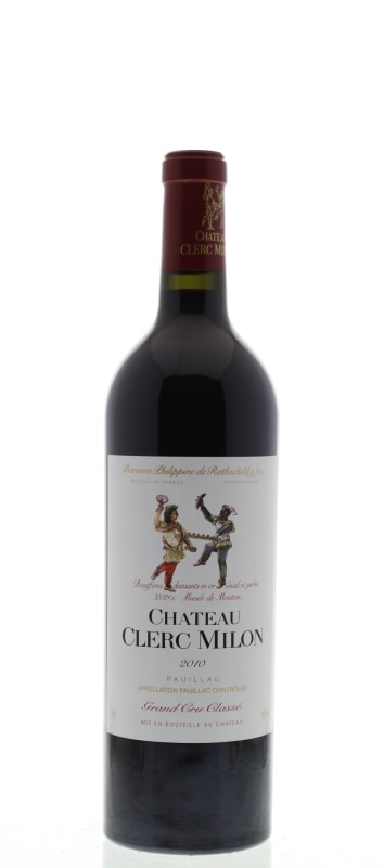 Chateau Clerc Milon (scuffed label) 2010 Front Bottle Shot
