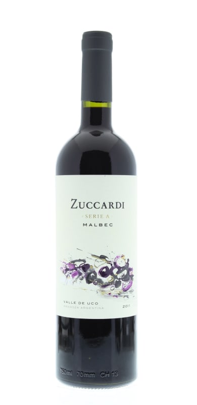 Zuccardi Serie A Malbec 2011 Front Bottle Shot
