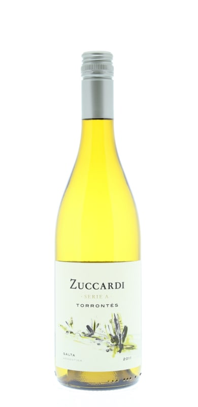 Zuccardi Serie A Torrontes 2011 Front Bottle Shot