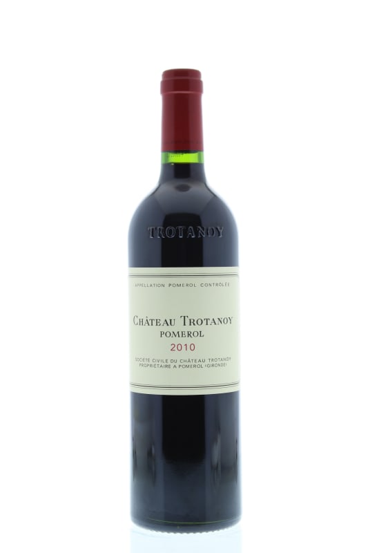 Chateau Trotanoy 2010 Front Bottle Shot