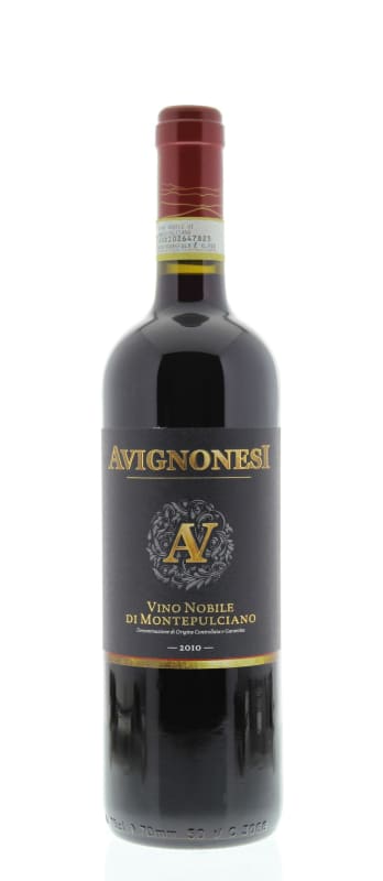 Avignonesi Vino Nobile di Montepulciano 2010 Front Bottle Shot