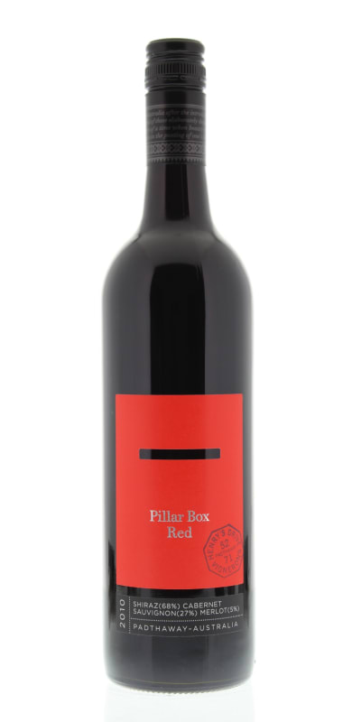 Pillar Box Padthaway Red 2010 Front Bottle Shot