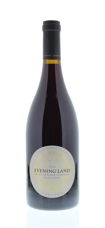 Evening Land Seven Springs Vineyard La Source Pinot Noir 2010 Front Bottle Shot