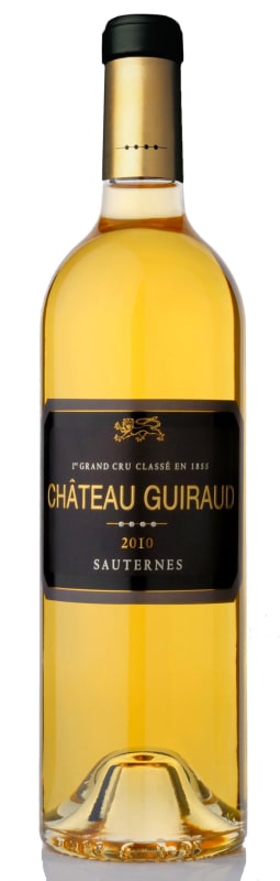 Chateau Guiraud Sauternes 2010 Front Bottle Shot