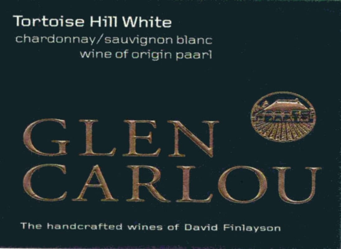 Glen Carlou Tortoise Hill White 2010 Front Label