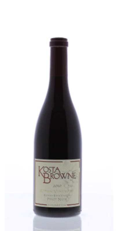 Kosta Browne Koplen Vineyard Pinot Noir 2010 Front Bottle Shot
