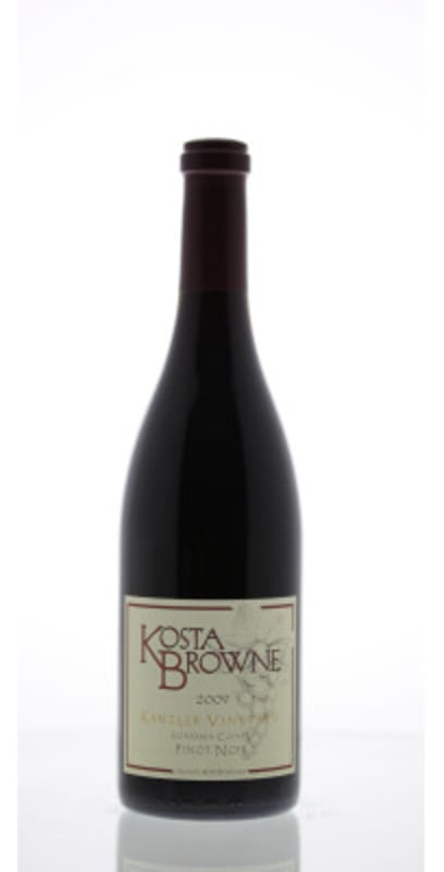 Kosta Browne Kanzler Vineyard Pinot Noir 2009 Front Bottle Shot