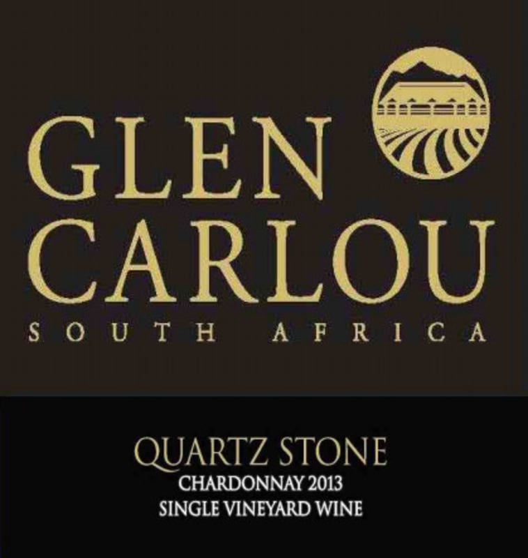 Glen Carlou Quartz Stone Chardonnay 2013 Front Label