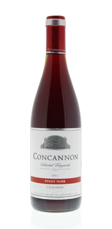 Concannon Selected Vineyards Pinot Noir 2011 Front Bottle Shot