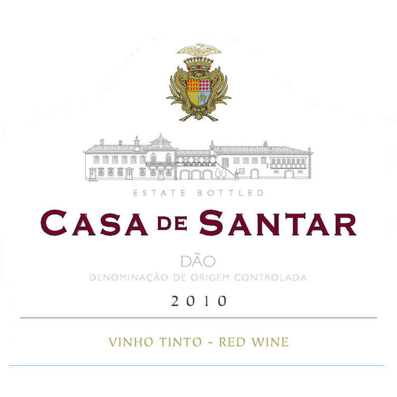 Casa de Santar Dao Red 2010 Front Label