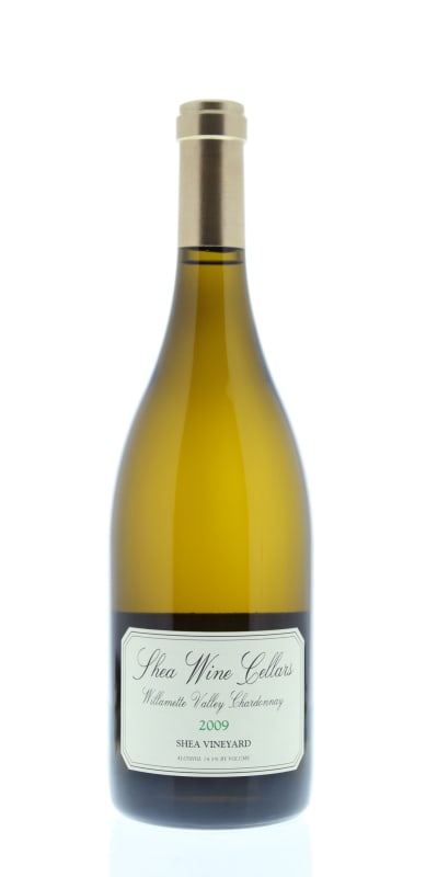 Shea Willamette Valley Chardonnay 2009 Front Bottle Shot