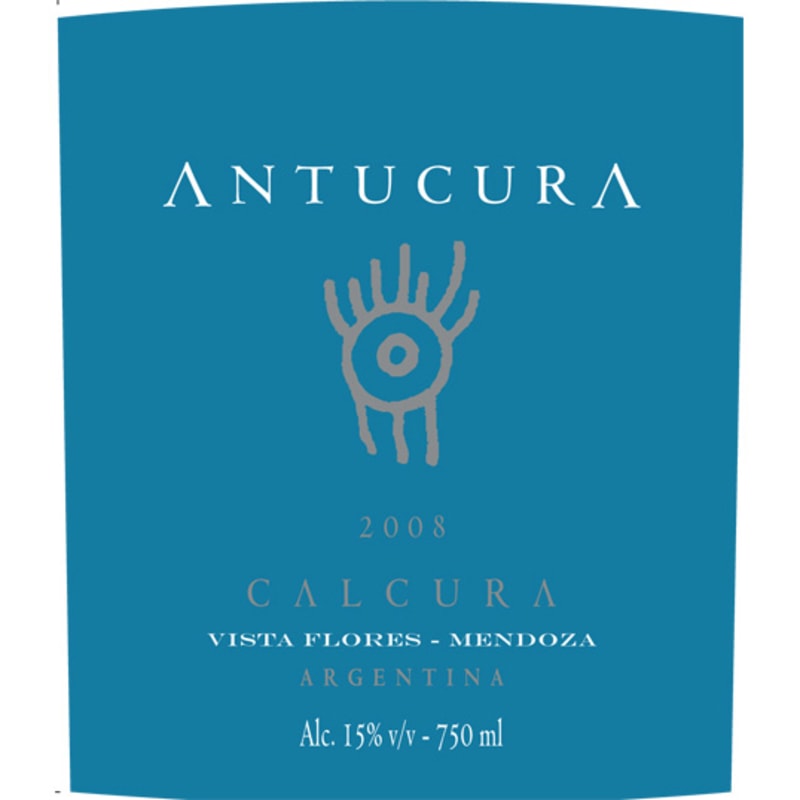 Antucura Calcura 2008 Front Label