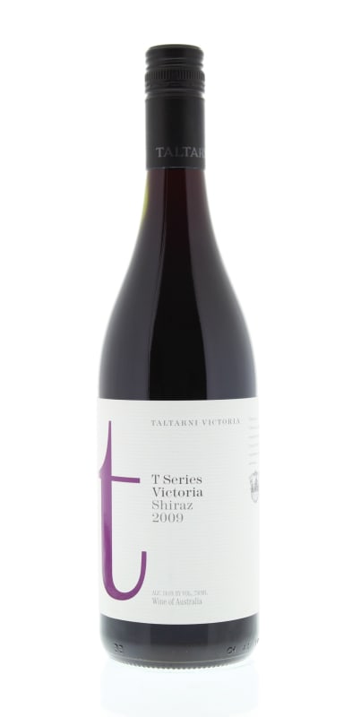 Taltarni T Series Shiraz 2009 Front Bottle Shot