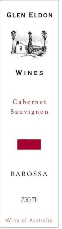 Glen Eldon Cabernet Sauvignon 2009 Front Label