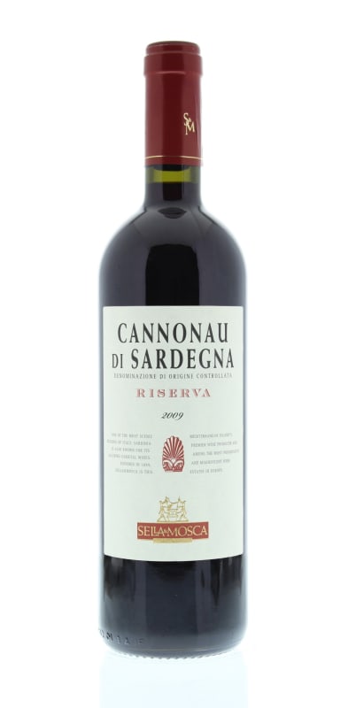 Sella & Mosca Cannonau di Sardegna Riserva 2009 Front Bottle Shot